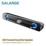 Barra de sonido Salange, altavoces con cable USB y Bluetooth, barra de