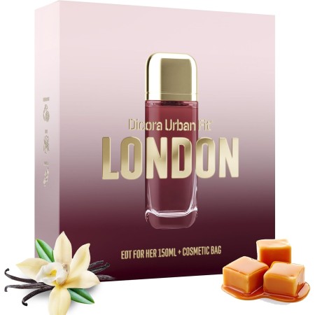 Dicora Urban Fit | Eau de Toilette LONDON FOR HER | Perfume de Mujer | Fragancia Floral Dulce | Bergamota, Jazmín, Vainilla |