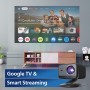 Philips, Neopix 450 Smart, Proyector de cine en casa, Full HD 1920 x 1080p, 500 lúmenes, Google TV, fuente de luz LED, modo