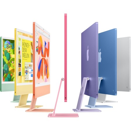 Apple iMac Ordenador de Mesa Todo en uno con Chip M4, CPU y GPU de 10 núcleos: diseñado para Apple Intelligence, Pantalla Retina