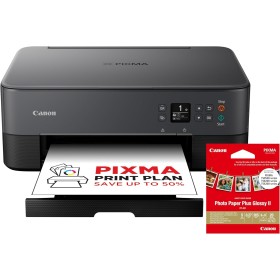 Canon Pixma TS5350i Impresora Multifunción 3 en 1, Sistema de Inyección de Tinta, Impresión, Escaneo y Copia, Wifi, Pixma Print