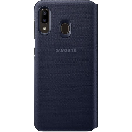 Samsung Funda tipo cartera para Galaxy A20 - Negro