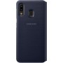 Samsung Funda tipo cartera para Galaxy A20 - Negro