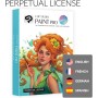 CLIP STUDIO PAINT PRO - Versión 4 | Licencia Perpetua | para Windows y macOS