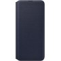 Samsung Funda tipo cartera para Galaxy A20 - Negro