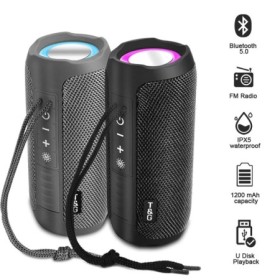 TG227 Waterpro con lámpara portátil para exteriores, altavoz inalámbri