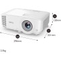 BENQ PROYECTOR MX560 (9H.JNE77.13E) XGA, 4000LM, 1.1X, HDMIX2, USB-A, 3D, SMARTECO,