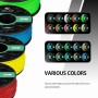 Abma Cord Micro Cuerda 1,18 mm Paracord 50M Bobina - MAX. 45kg (100lbs) - Negro