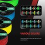 Abma Cord Micro Cuerda 1,18 mm Paracord 50M Bobina - MAX. 45kg (100lbs) - Negro