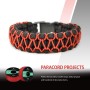 Abma Cord Micro Cuerda 1,18 mm Paracord 50M Bobina - MAX. 45kg (100lbs) - Negro