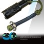 Abma Cord Micro Cuerda 1,18 mm Paracord 50M Bobina - MAX. 45kg (100lbs) - Negro