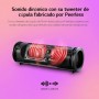 LG xboom Grab, Altavoz Inalámbrico, Bluetooth, 30W, Sonido Sound Boost, Resistente al Agua IP67, Autonomía 20h, Color de Luces
