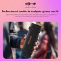 LG xboom Grab, Altavoz Inalámbrico, Bluetooth, 30W, Sonido Sound Boost, Resistente al Agua IP67, Autonomía 20h, Color de Luces