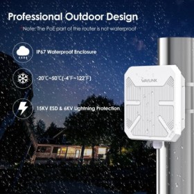 WAVLINK-enrutador/repetidor de malla para exteriores AX3000 WiFi6, alt
