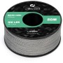 Abma Cord Micro Cuerda 1,18 mm Paracord 50M Bobina - MAX. 45kg (100lbs) - Negro