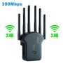 Repetidor WiFi inalámbrico de 1200Mbps, repetidor de señal WiFi de dob