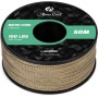 Abma Cord Micro Cuerda 1,18 mm Paracord 50M Bobina - MAX. 45kg (100lbs) - Negro