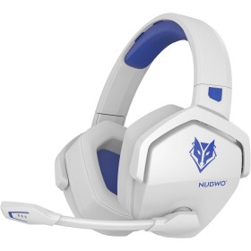 NUBWO G06 Cascos Gaming Inalámbricos con Drivers de 50 mm para PC/Ps5/Ps4/NS,Auriculares Gaming Inalámbricos con 2.4