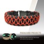 Abma Cord Micro Cuerda 1,18 mm Paracord 50M Bobina - MAX. 45kg (100lbs) - Negro