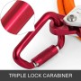 Eighosee Kit de cuerda de posicionamiento ajustable con núcleo de alambre de acero para arboristas, escaladores, trepadores de