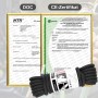 X XBEN Cuerda estática de escalada de 10 mm, certificado UIAA para rescate de altitudes, montañismo, embarcaciones, anclajes y