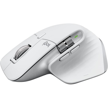 Logitech MX Master 3S para Mac: ratón Bluetooth de desplazamiento ultrarrápido, ergonómico, 8K DPI, seguimiento de cristales,