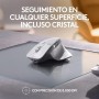 Logitech MX Master 3S para Mac: ratón Bluetooth de desplazamiento ultrarrápido, ergonómico, 8K DPI, seguimiento de cristales,