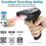 NETUM 2D 1D Escáner de Código de Barras, Conexiones Inalámbricas 2.4G y Bluetooth y USB por Cable, Conecte Teléfonos