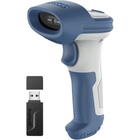 Inateck Escáner de código de Barras inalámbrico 1D 2D, conexión Bluetooth 5.0 y 2.4Ghz, USB 3 en 1, Soporte de Lectura de
