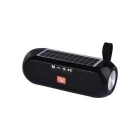 Altavoz portátil compatible con Bluetooth de Carga Solar, música estér