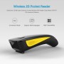 NETUM Escáner de código de Barras 1D 2D inalámbrico, Bluetooth QR escáner de Bolsillo portátil, para inventario para tabletas,