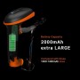 Tera Lector de Código de Barras Portátil Inalámbrico 1D Láser Inalámbrico y con Cable USB Indicador de Nivel de Batería Extra