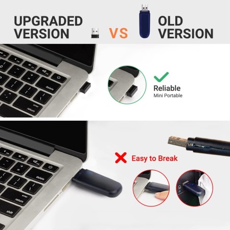 Tera Lector de Código de Barras Portátil Inalámbrico 1D Láser Inalámbrico y con Cable USB Indicador de Nivel de Batería Extra
