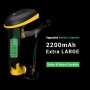 Tera Lector de Código de Barras Portátil Inalámbrico 1D Láser Inalámbrico y con Cable USB Indicador de Nivel de Batería Extra
