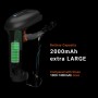 Tera Lector de Código de Barras Portátil Inalámbrico 1D Láser Inalámbrico y con Cable USB Indicador de Nivel de Batería Extra