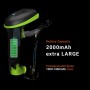 Tera Lector de Código de Barras Portátil Inalámbrico 1D Láser Inalámbrico y con Cable USB Indicador de Nivel de Batería Extra