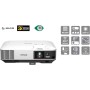 Epson EB-2250U videoproyector 5000 lúmenes ANSI 3LCD WUXGA (1920x1200) Proyector para Escritorio Blanco