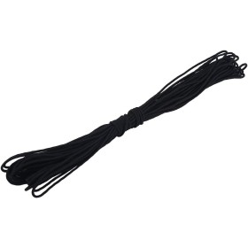 Dioche 2Mm Paracord 2Mm Paracord Negro Negro 2Mm Dia 1 Strand Core Multifunción Paracord para Camping Cuerda de Atar de Escalada