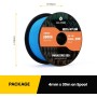 Kamu Synber 550 Paracord 4mm 30m 7 Hebras Cuerda Paracord de Nylon Tipo III Cuerda Paracaídas para Supervivencia, Camping, al