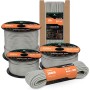 Kamu Synber 550 Paracord 4mm 30m 7 Hebras Cuerda Paracord de Nylon Tipo III Cuerda Paracaídas para Supervivencia, Camping, al