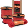 Kamu Synber 550 Paracord 4mm 30m 7 Hebras Cuerda Paracord de Nylon Tipo III Cuerda Paracaídas para Supervivencia, Camping, al