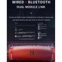 Altavoz Bluetooth portátil de potencia máxima de 200W IPX7, resistente