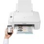 Canon Pixma TS3355 Impresora Multifunción 3 en 1, Sistema de Inyección de Tinta, Impresión, Escaneo y Copia, WiFi, Conectividad