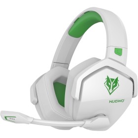 NUBWO G06 Cascos Gaming Inalámbricos con Drivers de 50 mm para PC/Ps5/Ps4/NS,Auriculares Gaming Inalámbricos con 2.4