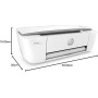 HP DeskJet 3750 T8X12B, Impresora Multifunción A4, Imprime, Escanea y Copia, Wi-Fi, USB 2.0, HP Smart App, Incluye 4 Meses del