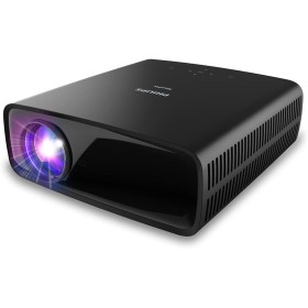 Philips NeoPix 720, proyector True Full HD 1080p con Android TV y Chromecast Integrados, HDMI y USB-C, Sonido Potente y Ultra