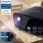 Philips NeoPix 720, proyector True Full HD 1080p con Android TV y Chromecast Integrados, HDMI y USB-C, Sonido Potente y Ultra