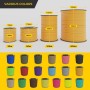 EdcX 4 mm Nylon Paracord 550 30 m (100 pies) - Tipo III, Cuerda 100% Nylon, Cuerda de 7 hebras, Cuerda de Nylon de 4 mm en