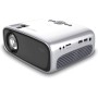 Proyector Philips NeoPix Easy Mini Proyector Portátil Profesional para Hogar/Empresa - 65" 480p FHD LED Altavoces Estéreos 2600