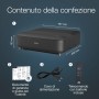 Epson Proyector de Alcance Ultra Corto EH-LS650B 4K Pro UHD